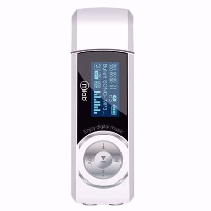 Reproductor 7016 - MP3 batería recargable 8GB Color Gris Plata
