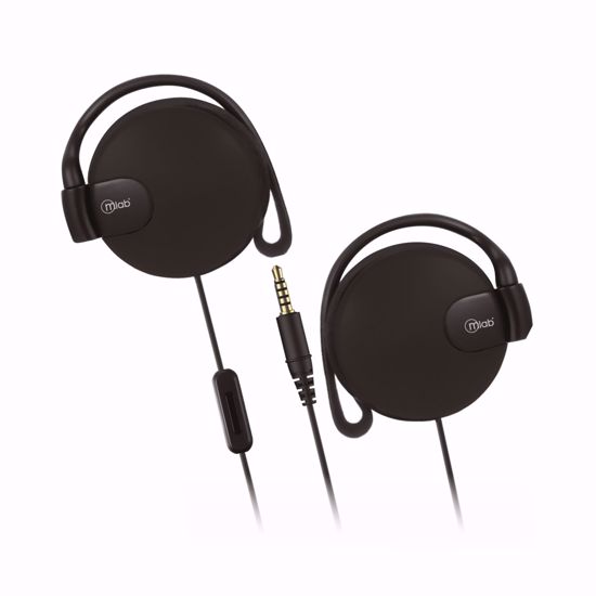 Audífono 8257 - Soft Gym Ear-Clip rounded earphones